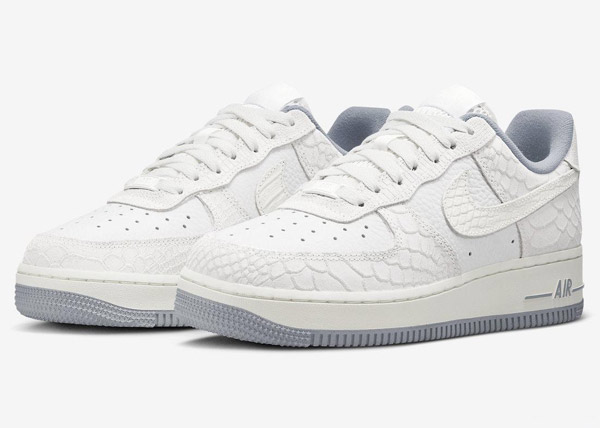 Nike Air Force 1 Low “White Python”谍照及发售信息