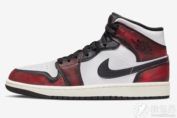 Air Jordan 1 Mid “Wear-Away”发售信息