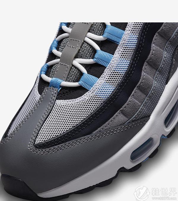 Nike Air Max 95 “Cool Grey/University Blue”全新配色