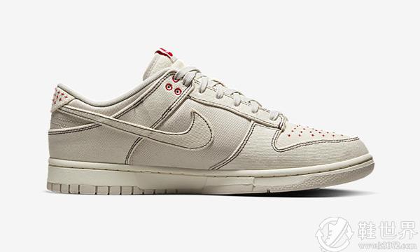 全新 「白丹宁」配色的 Nike Dunk Low来了