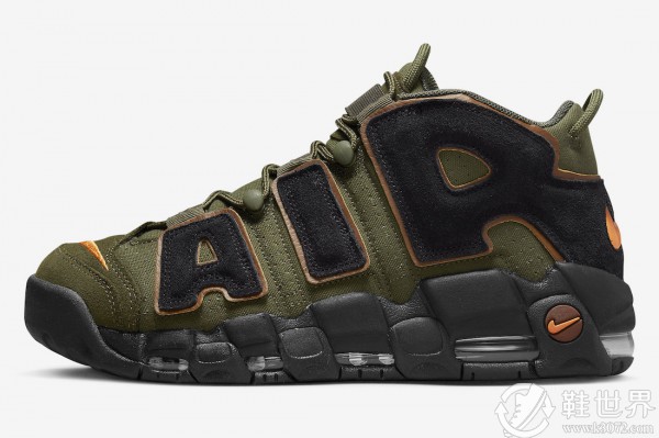 Nike,Air More Uptempo,Cargo Kh 酷似 Undefeated 联名！「大 AIR」全新配色太帅了！