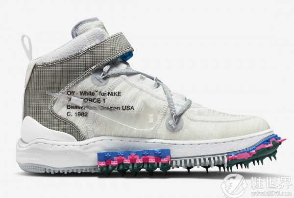 OFF-WHITE x Nike Air Force 1 Mid将于6月23日发售