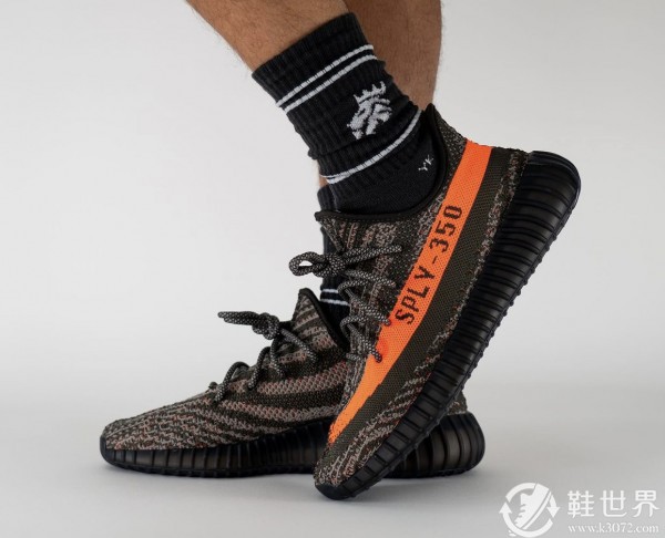 暗黑版「灰橙」Yeezy 350 V2谍照及发售信息曝光