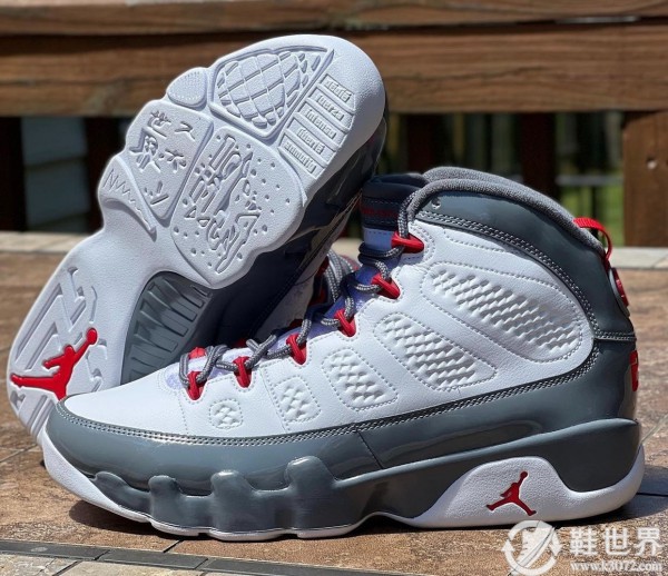 Air Jordan 9,AJ9,发售,CT8019-162 酷灰漆皮有点帅！AJ9 “Fire Red” 实物曝光！