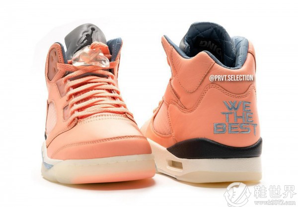 DJ Khaled,Air Jordan 5,WE THE 侃爷、Drake 都眼馋的「联名 AJ」确认市售！实物曝光！