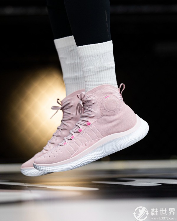 Under Armour Curry 4 Flotro 粉色开箱评测