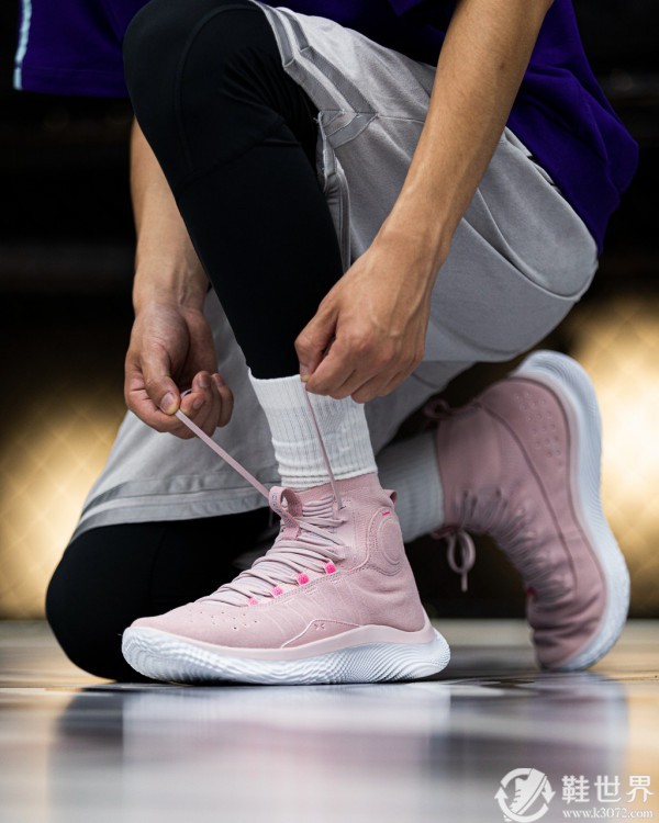 Under Armour Curry 4 Flotro 粉色开箱评测