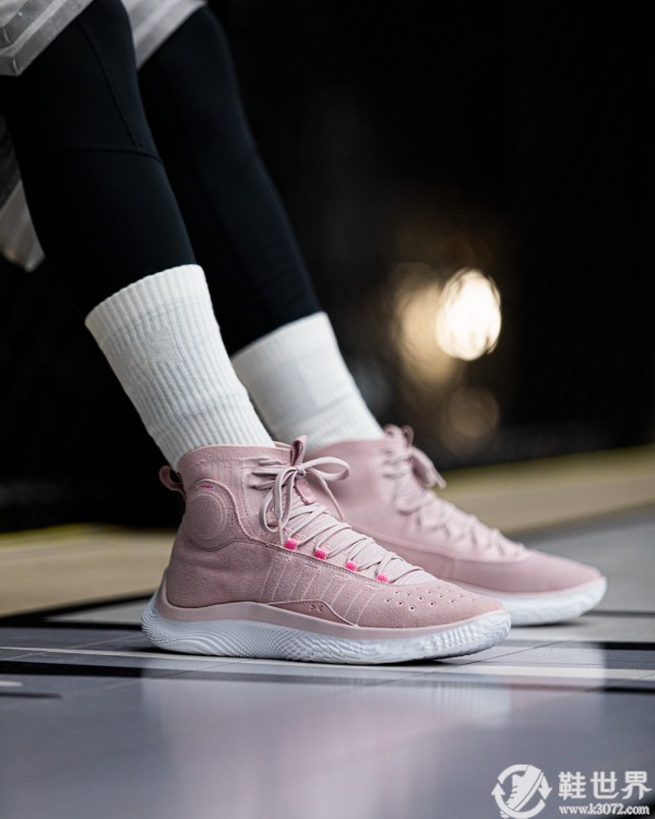 Under Armour Curry 4 Flotro 粉色开箱评测